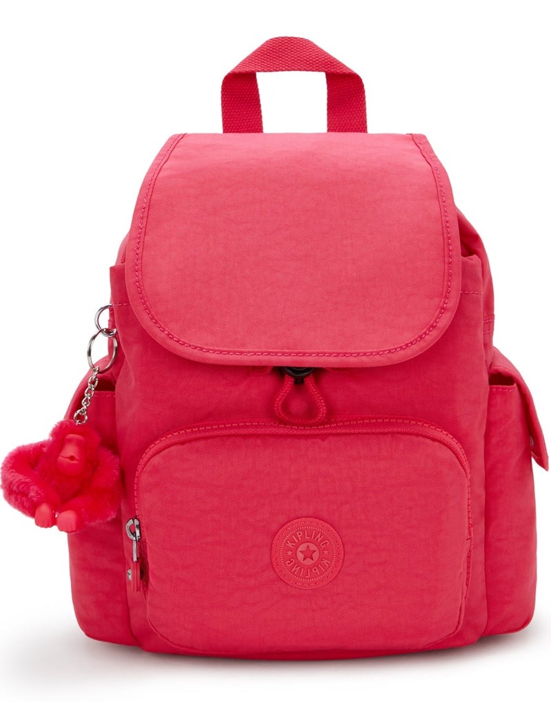 كيبلينغ حقيبة ظهر صغيرة نسائية سيتي باك - وردي ريزورت - Image 1